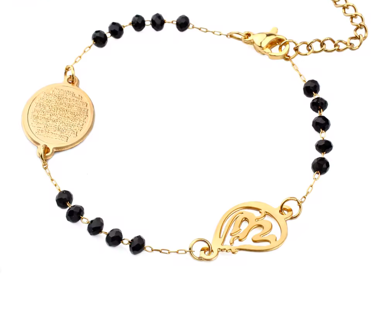Arabic letters bracelet