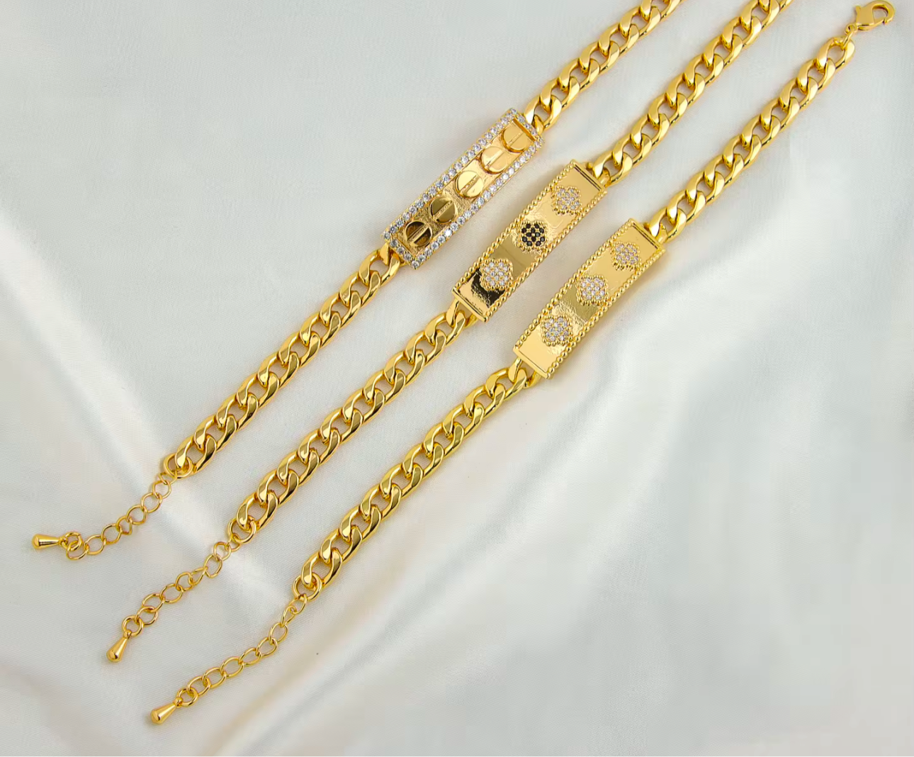 Bracelets with stones