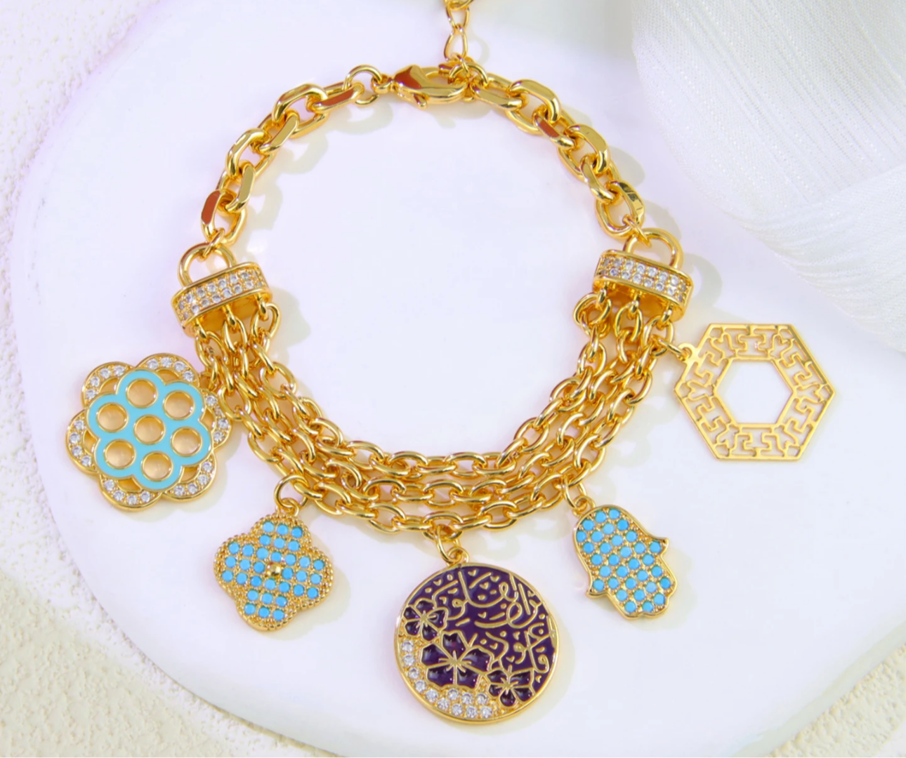 Arabic bracelets model