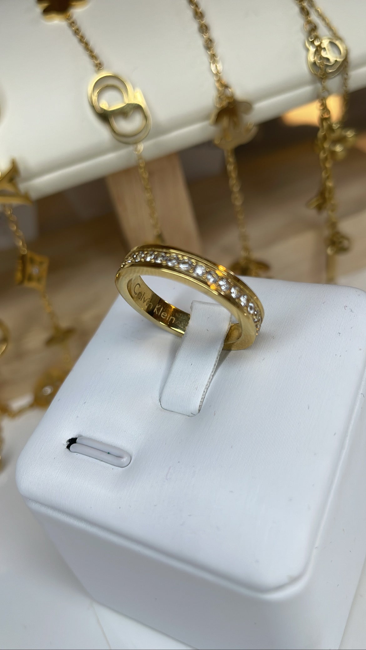ring med diamanter