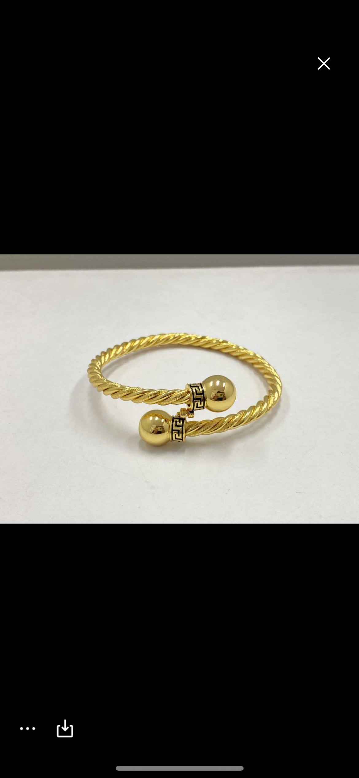Plated 24 Bracelet