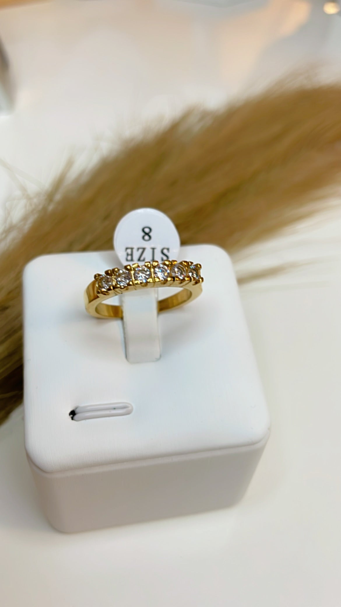 ring with diamonds