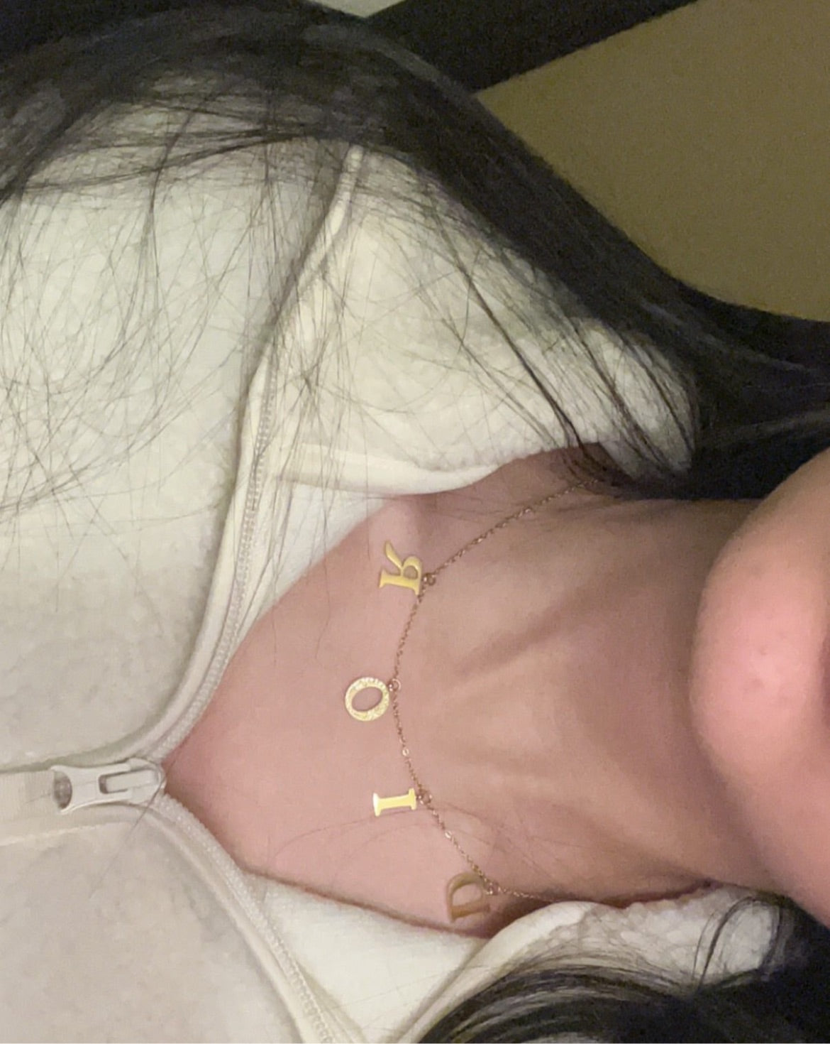 Letters necklace