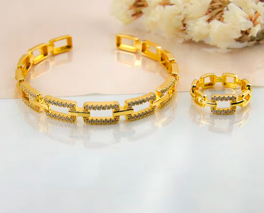 Set ring and bracelet